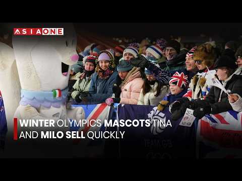 Winter Olympics Mascots Tina and Milo Sell Quickly | Asia One News