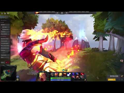 Lina Arcana Fiery Soul of the Slayer & Golden Wyrmwrought Flare & Disciple of the Wyrmwrought Flame