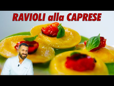 L'insalata CAPRESE nei RAVIOLI? ๐คฏRavioli alla Caprese - DANDY CUISINE | Cucina da Uomini