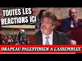 Drapeau palestinien assemblée : Les réactions de Meyer Habib et de Sébastien Delogu