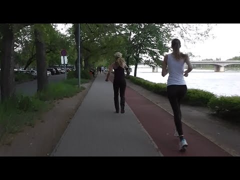 Virtual running on Margaret Island  / Futás a Margit szigeten