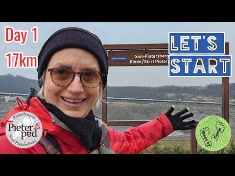 Long distance hiking in the Netherlands | Pieterpad - Day 1: Maastricht to Valkenburg #pieterpad