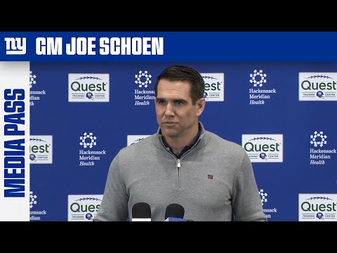 GM Joe Schoen 2025 Season-Ending Press Conference | New York Giants