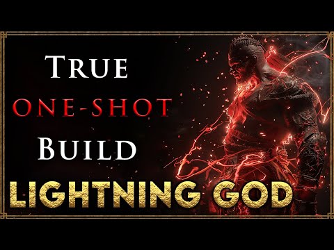 Elden Ring Lightning God One Shot Boss Build | The World First Original ADLS Build