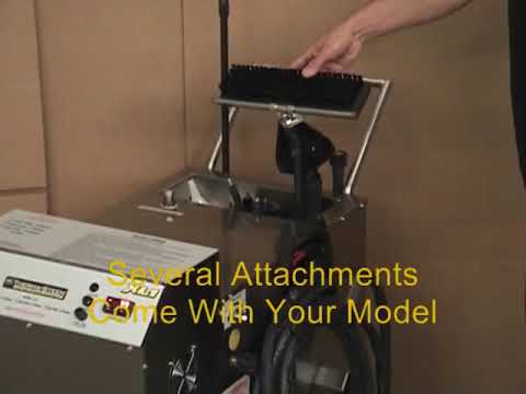 THERMA-STEEM Model XL2 Industrial Dry Vapor Steam Cleaner Machine's Features