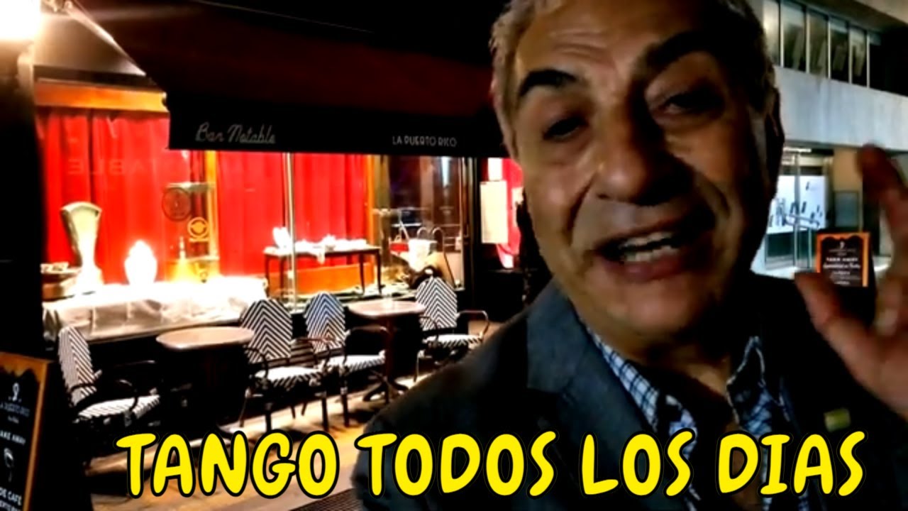 La Puerto Rico, todos los dias tango by Aoniken Quiroga, San Telmo, Buenos Aires