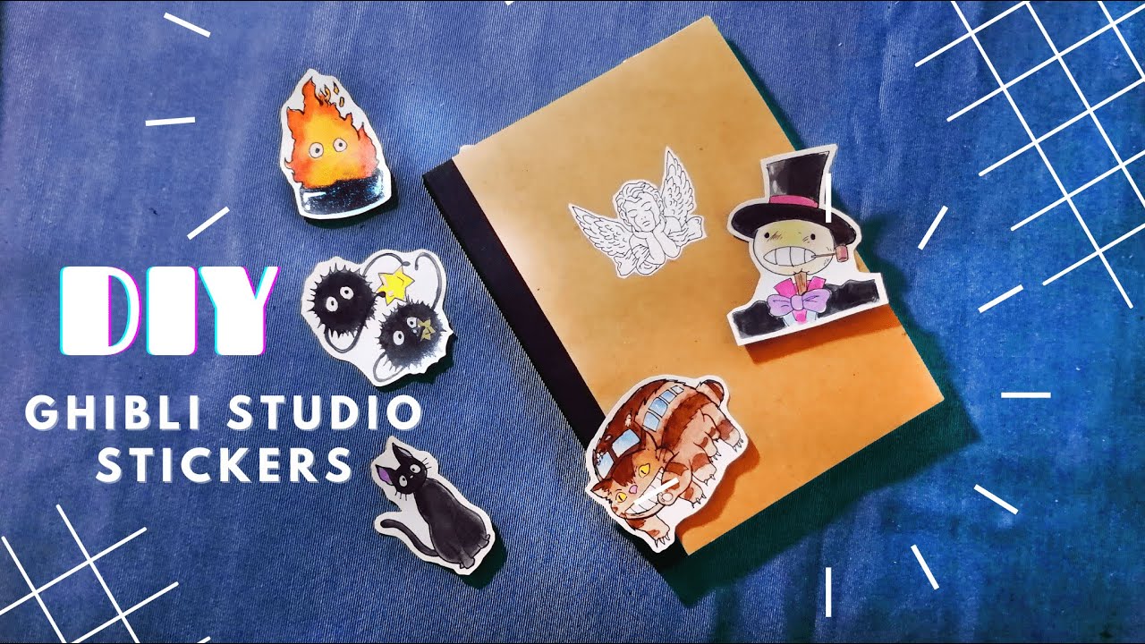 DIY Ghibli Stickers (Anime DIYs)