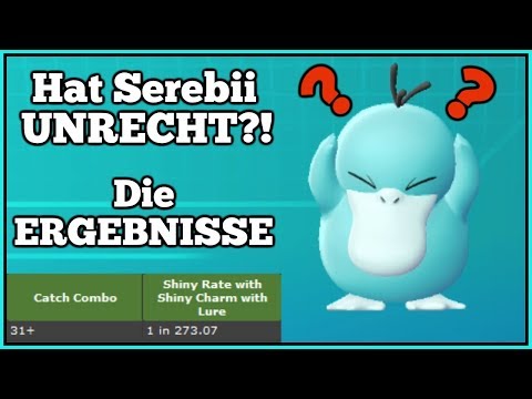 Hat Serebii UNRECHT?! Die Ergebnisse zum Test: Shiny-Hunt MIT und OHNE Fangserie (Catch-Combo)