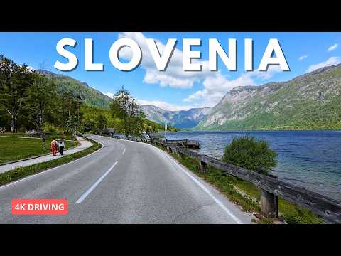 Scenic Drive from Bohinj Lake to Kranj | Slovenia in 4K
