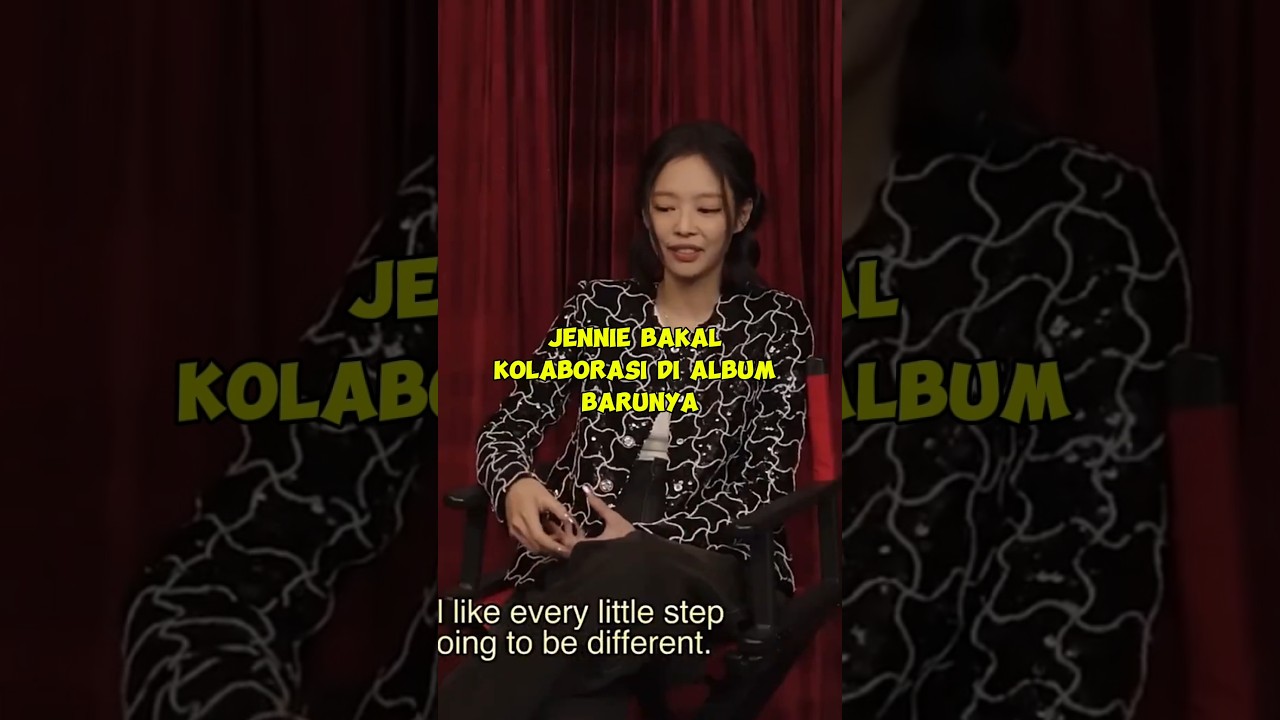 Jennie Bakal Kolaborasi di Album Barunya #jennie #kpop #shorts