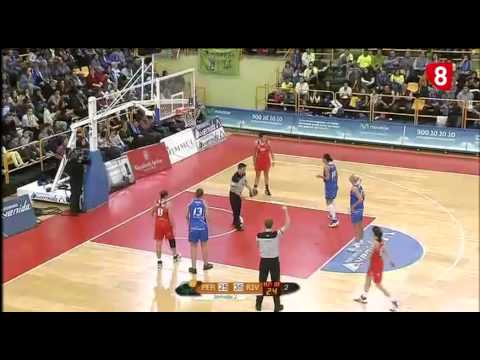 J.2 Liga femenina 12/13. Perfumerías Avenida- Rivas Ecópolis (72-74)
