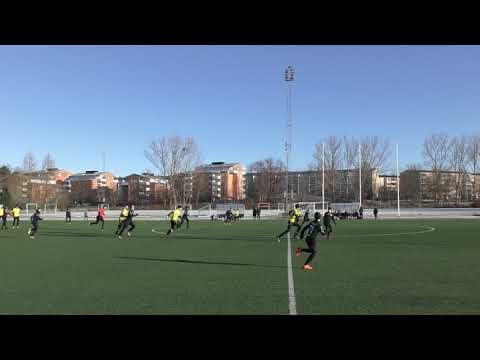 Bele Barkarby FF vs Ursvik P05. Träningsmatch 10 mars. Div 2