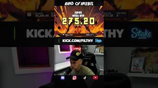 HAND OF ANUBIS SLOT ☠️ JUICES WITH BIG WIN 🎰 #shorts #onlineslots #slots #handofanubis