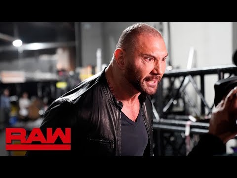 Batista attacks Ric Flair to send a message to Triple H: Raw, Feb. 25, 2019