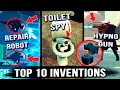TOP 10 CAMERAMEN'S INVENTIONS - Skibidi Toilet All Secrets and Easter Eggs (1-57 Episodes Theory)