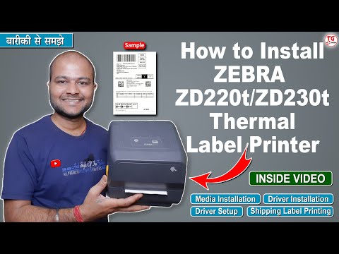 Zebra Zd230 Barcode Label Printer