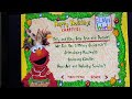 Elmo S World Happy Holidays 2009 DVD Menu Walkthrough
