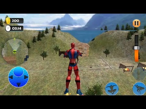 Super Spider City Rescue | Flying Spider - Android GamePlay