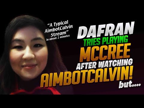 Dafran Tries Playing McCree After Watching Aimbotcalvin Montage! - Overwatch