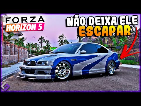 FORZA HORIZON 5 - NÃO DEIXA ELE ESCAPAR pega o GALO CEGO