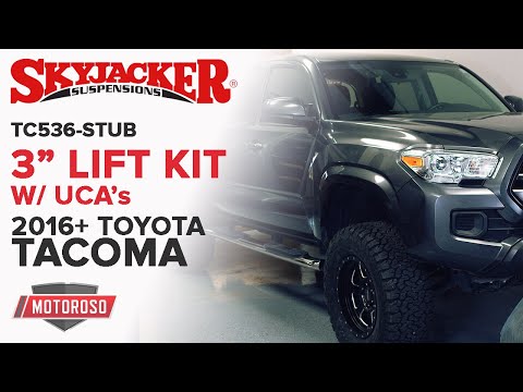 Skyjacker 3 inch lift kit with UCA's for 2016+ Toyota Tacoma - TC536STUB