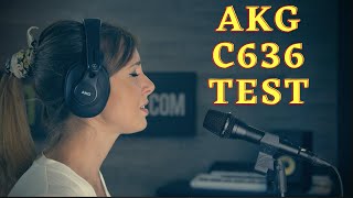 Video thumbnail for AKG C636 - TEST by muzykujkropkacom
