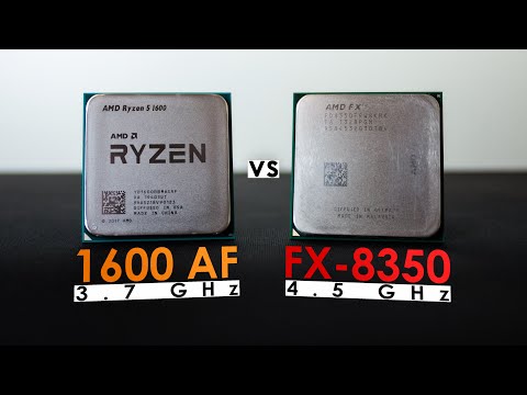 Ryzen 5 1600 AF vs FX 8350 - Upgrading from FX to Ryzen After 7 Years!