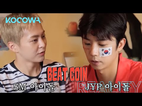 XIUMIN and Wooyoung reveals the difference between SM & JYP | Beat Coin Ep 9 | KOCOWA+ | [ENG SUB]