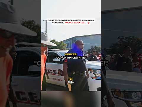 They Thought They Were in Trouble Until the Cops Did This🥺 #nfl #shorts