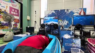 ボートレースVRスプラッシュバトル　完全アップデート後最初の1日のベストレース 1:00.04