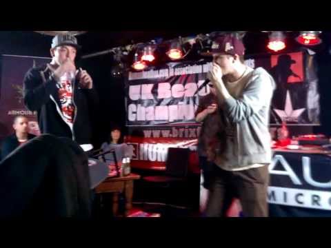 Ball-Zee VS Relentless - UK Beatbox Championships 2013 - High Quality (720p)