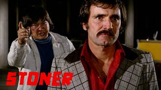 STONER (1974) Official Clip | Reap The Whirlwind | George Lazenby vs Sammo Hung Dockside Fight