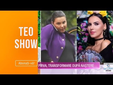 Teo Show (25.06.2019) - Lavinia Pirva, transformare dupa nastere! Cat de bine arata acum!
