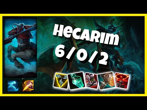 Hecarim vs Kha'Zix TURKISH Challenger JUNGLE (6/0/2) - v11.5