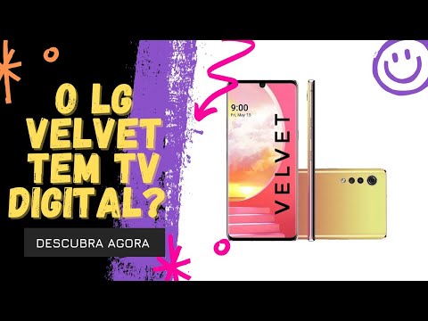 🔴 O LG VELVET TEM TV DIGITAL?