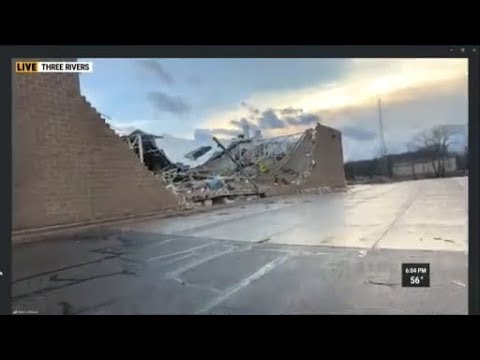 Storms, reported tornadoes leave path of damage across Southwest Michigan