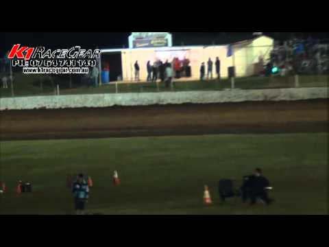 Modified Production - Heat 3 - Show Meeting - Kingaroy Speedway - 06.05.12