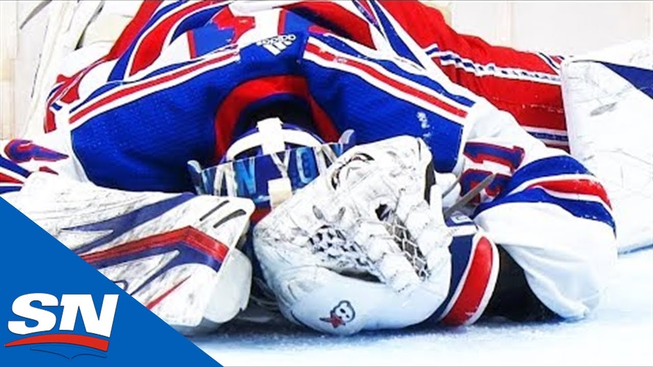 Vidéo: Le gardien PRODIGE des Rangers...COMMOTIONNÉ