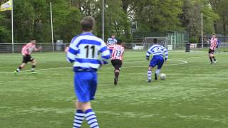preview picture of video 'Oliveo A1 - Alphense Boys A2 A-Jeugdvoetbal Pijnacker'