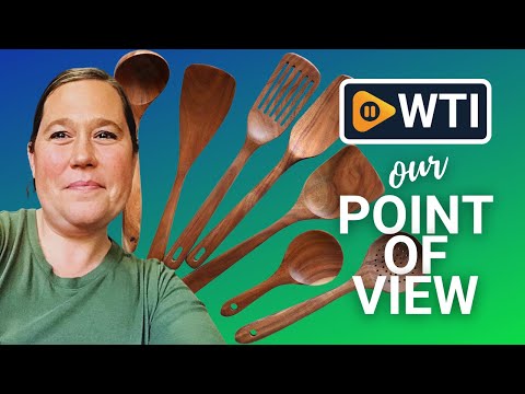 Wooden Cooking Utensils Set of 7 - WTI product video review