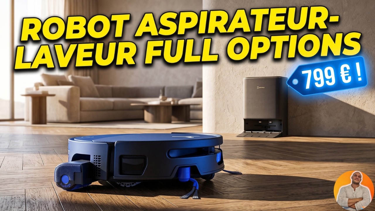 Pourquoi Payer Plus Cher ? Test Ecovacs DEEBOT T90S PRO OMNI  (799 €)