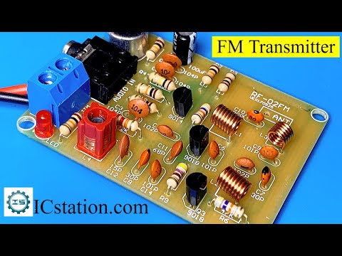 fm transmitter | diy fm radio kit | icstation