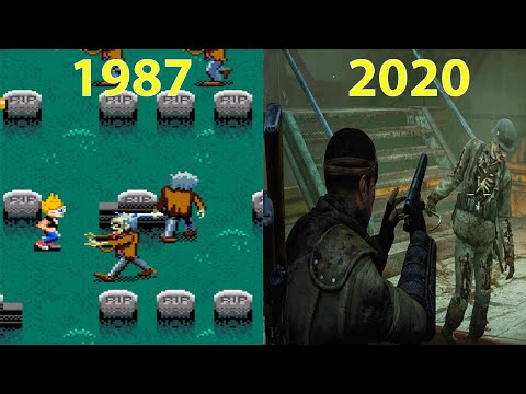 Evolution of Zombie Games 1987-2020