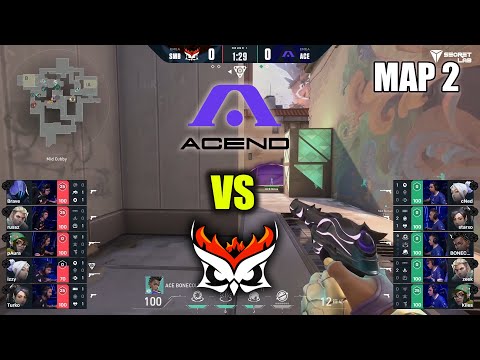 Acend vs SuperMassive Blaze Map 2 (ASCENT) - Valorant Masters Berlin ACEND vs SMB