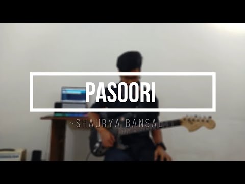 Pasoori | Coke Studio | Season 14 | Ali Sethi X Shae Gill | Electric Guitar Cover | @cokestudio