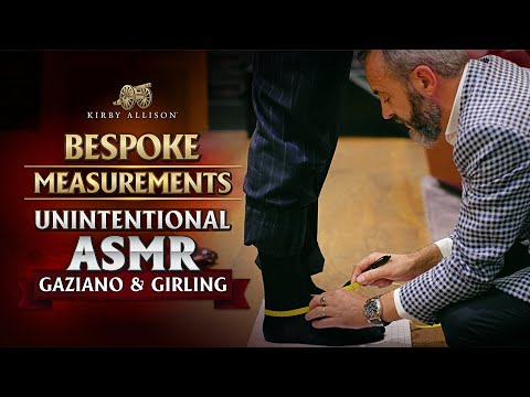Bespoke Shoe Measurements | Unintentional ASMR | Gaziano & Girling | Kirby Allison