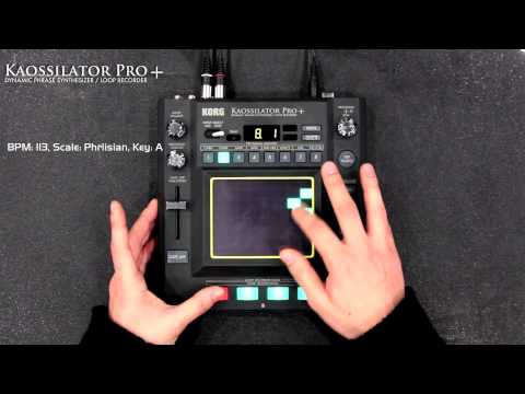 KORG KAOSSILATOR PRO+ ... New Demonstration : Electronica