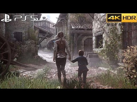 A PLAGUE TALE REQUIEM PS5 Walkthrough Gameplay Part 2 - INTRO (FULL GAME)