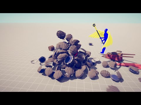 CALMS SUMMONER VS EVERY  UNIT TABS Totally accurate battle simulator