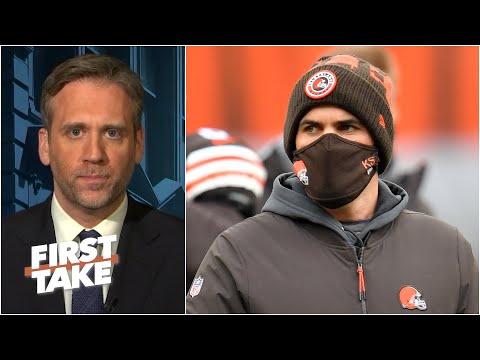 對克利夫蘭布朗隊主教練凱文-斯特凡斯基的COVID-19測試呈陽性反應的反應 (Reacting to Cleveland Browns head coach Kevin Stefanski testing positive for COVID-19 | First Take)